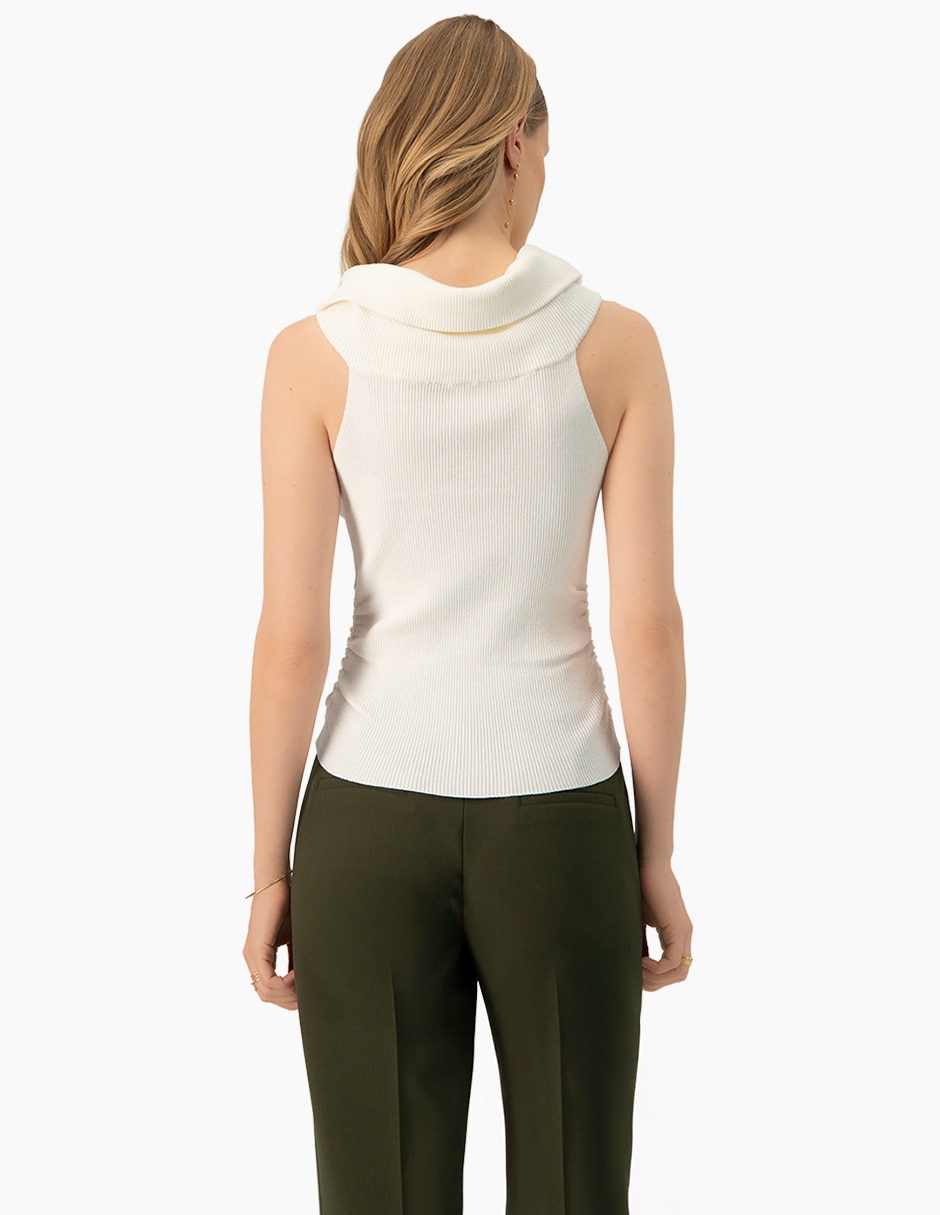 BLUSA IVONNE 10700955 VISCO, CH, HUESO