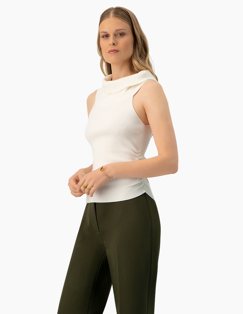 BLUSA IVONNE 10700955 VISCO, CH, HUESO