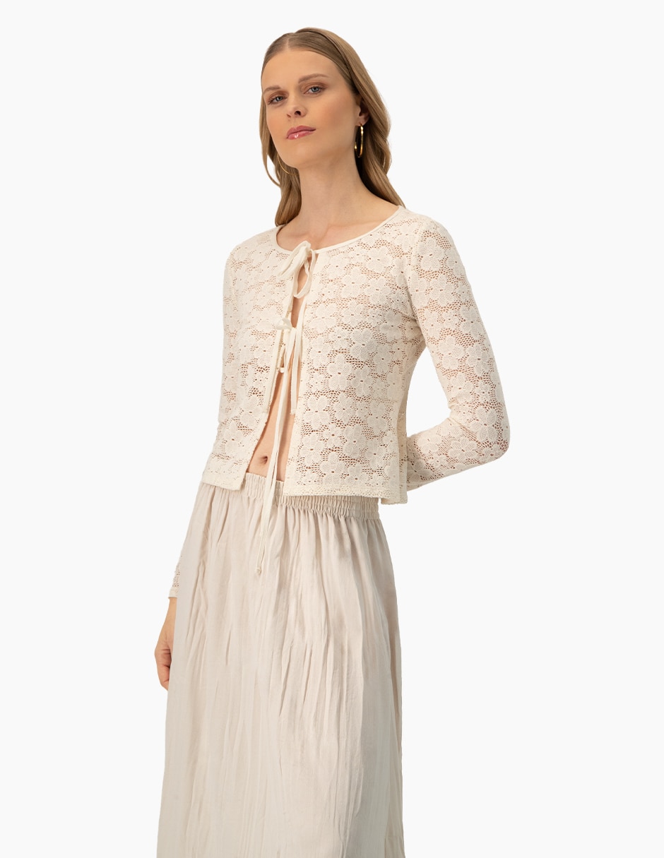 Blusa manga larga para mujer 3