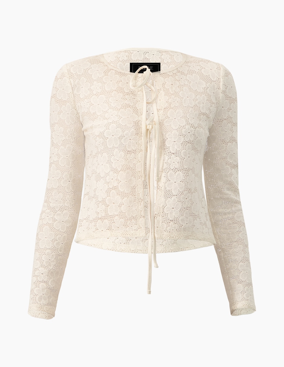 Blusa manga larga para mujer 7