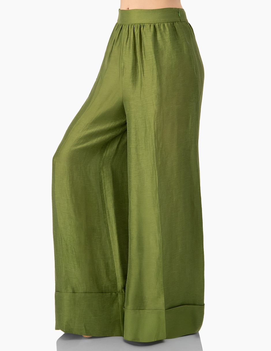 Pantalón amplio para mujer 3