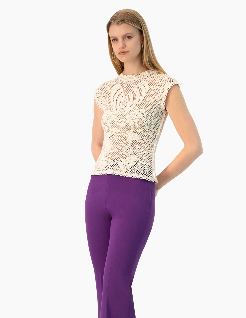 Blusa sin manga para mujer 3