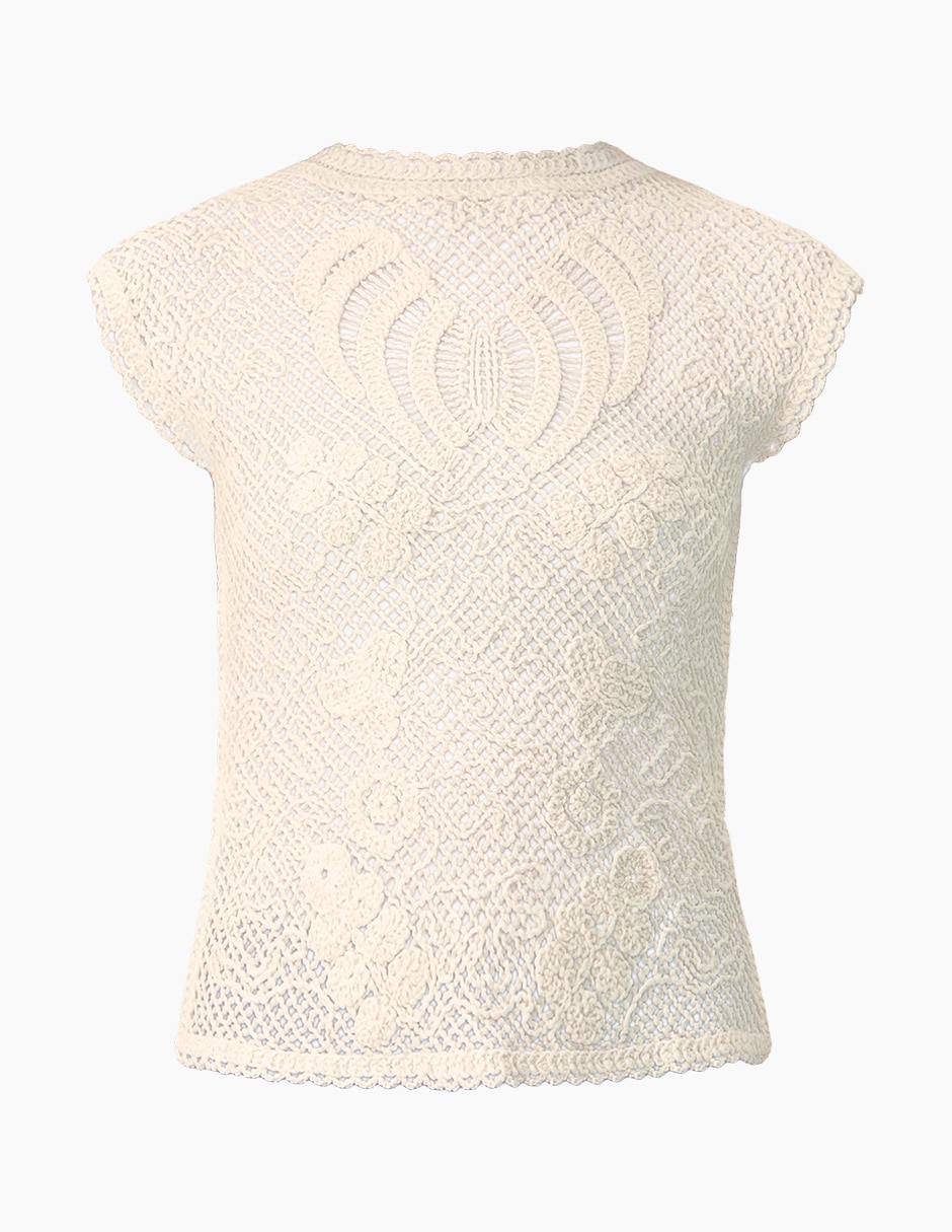 Blusa sin manga para mujer 7