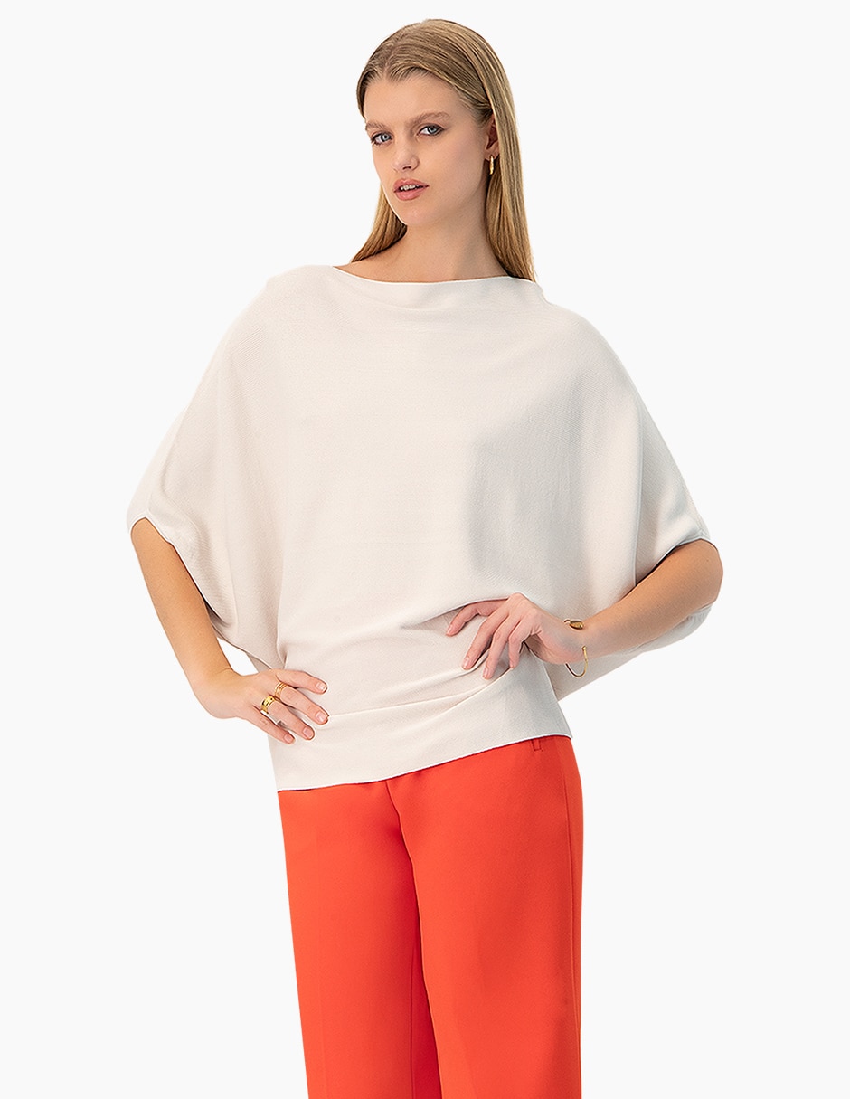 Blusa manga 3/4 para mujer