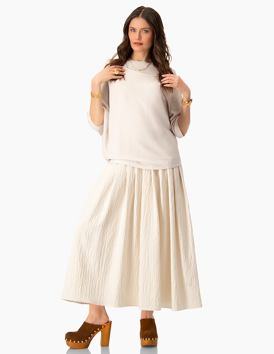 Blusa manga 3/4 para mujer 5