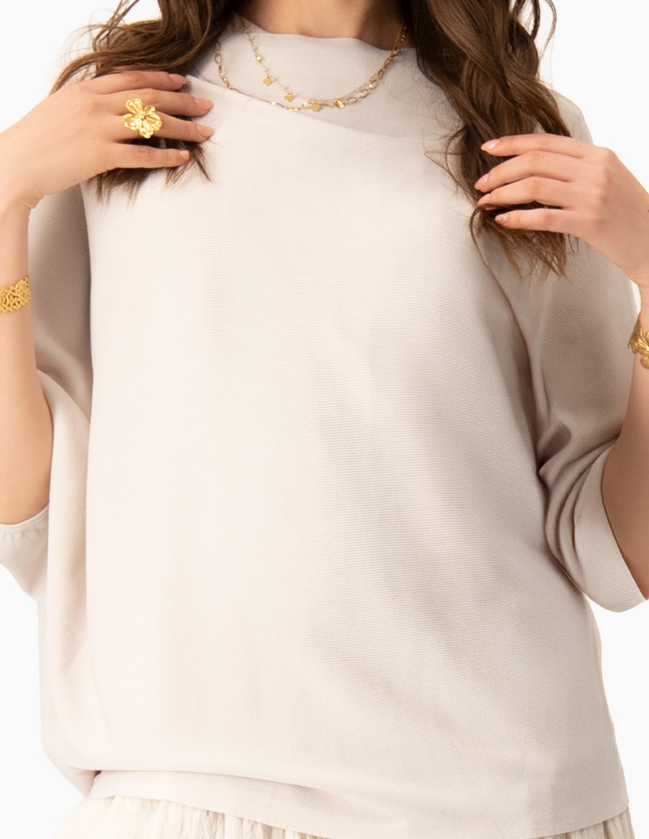 Blusa manga 3/4 para mujer 6