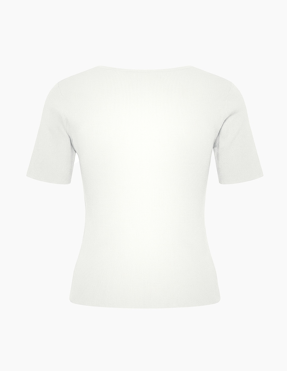 Blusa manga corta para mujer 7