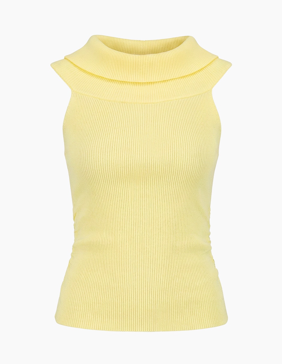 Blusa sin manga para mujer 5