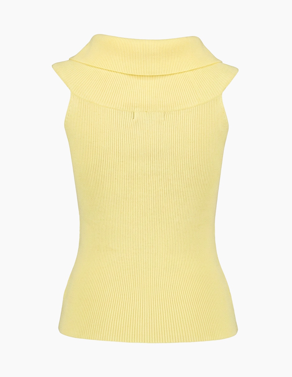 Blusa sin manga para mujer 6