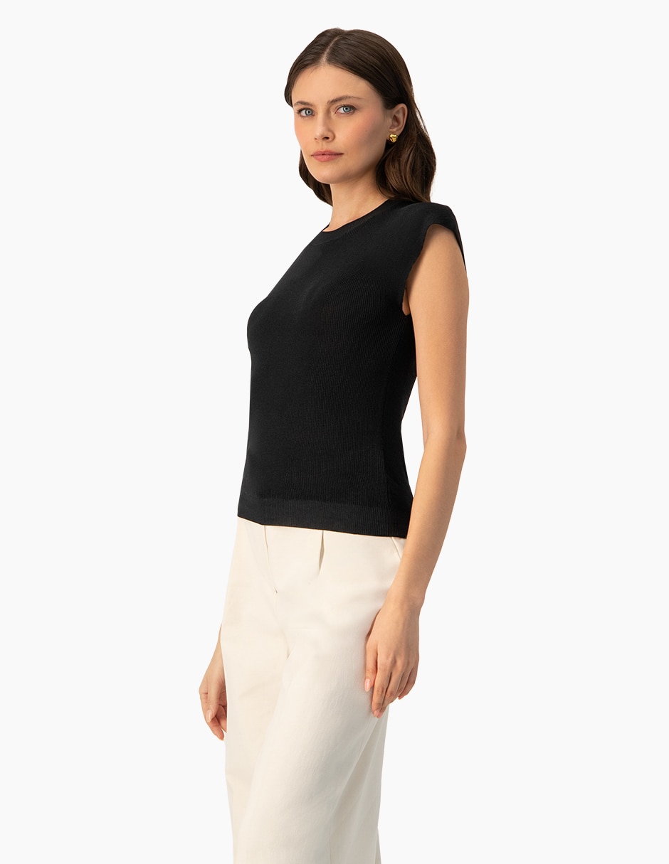 Blusa sin manga para mujer 3