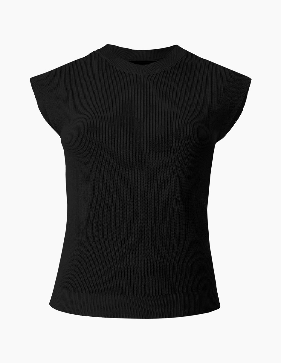 Blusa sin manga para mujer 6