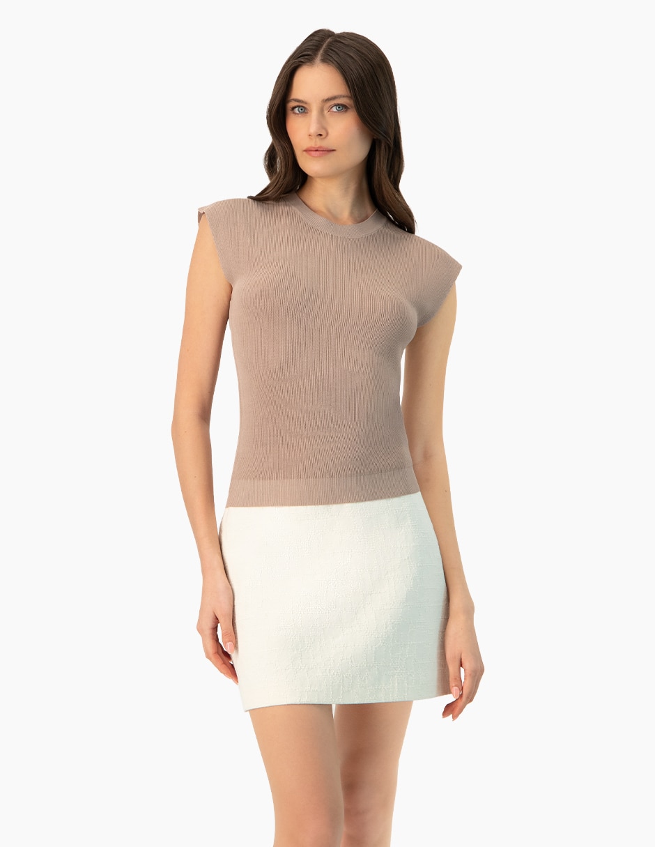 Blusa sin manga para mujer 1