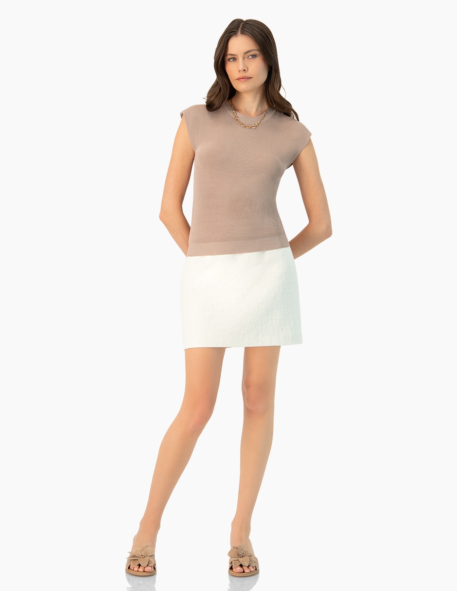 Blusa sin manga para mujer 5