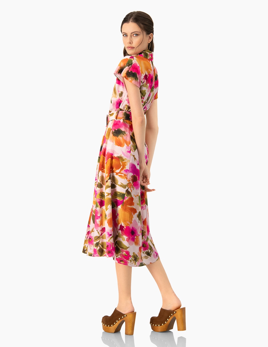 Vestido midi casual para mujer 2