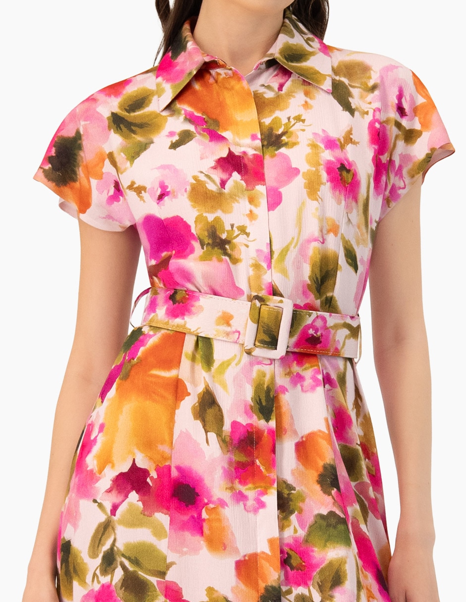 Vestido midi casual para mujer 4
