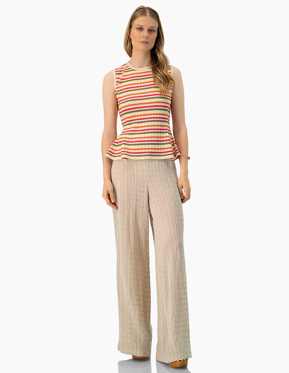 Pantalón amplio para mujer 5