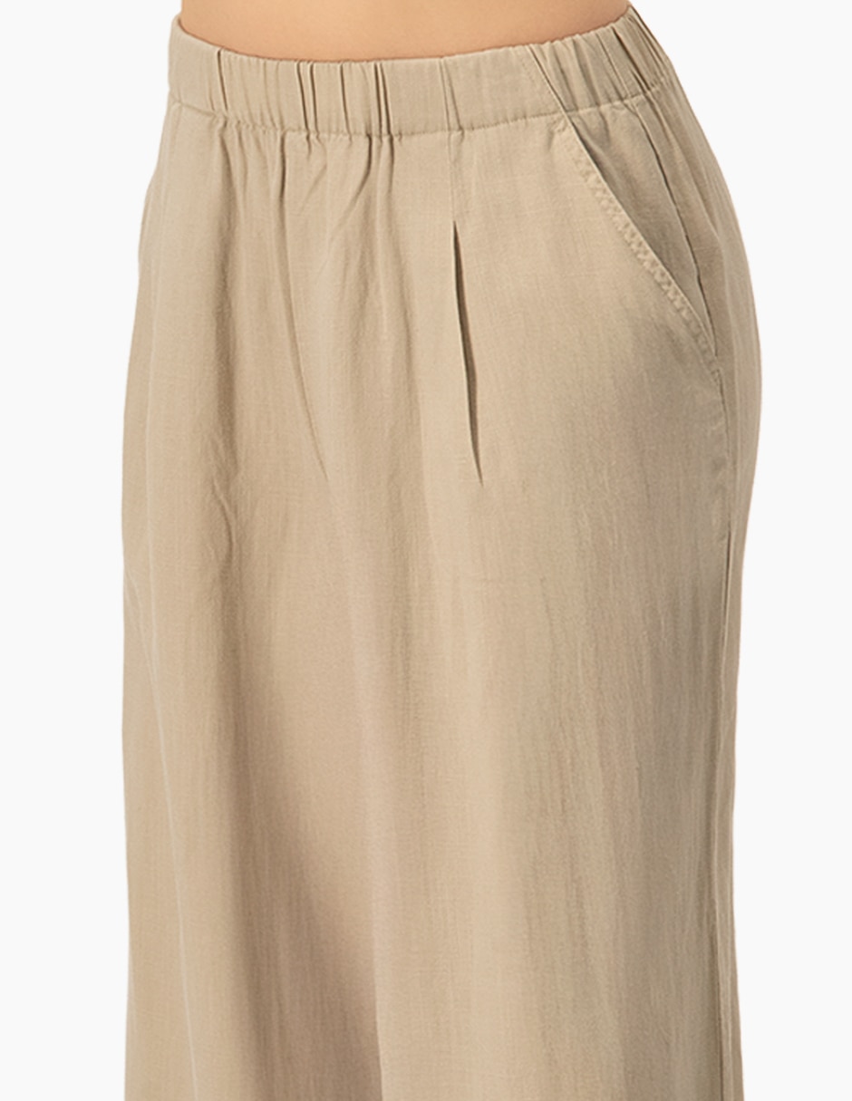 Pantalón coulotte Amplio para mujer 5