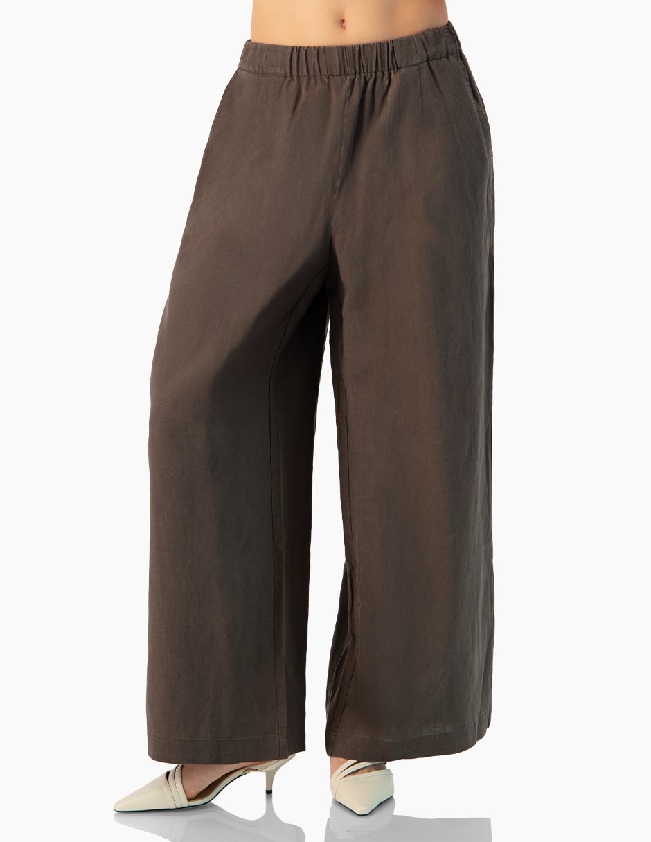 Pantalón coulotte Amplio para mujer