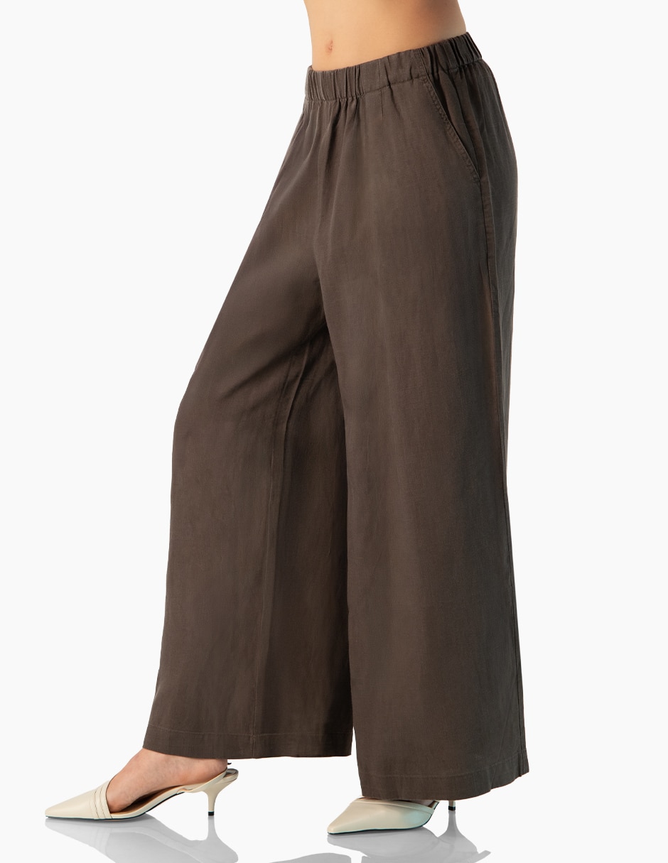 Pantalón coulotte Amplio para mujer 3