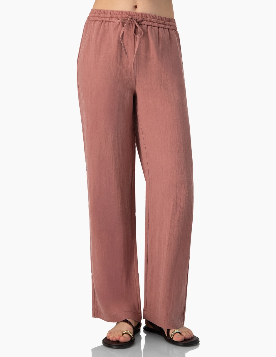 Pantalón recto para mujer