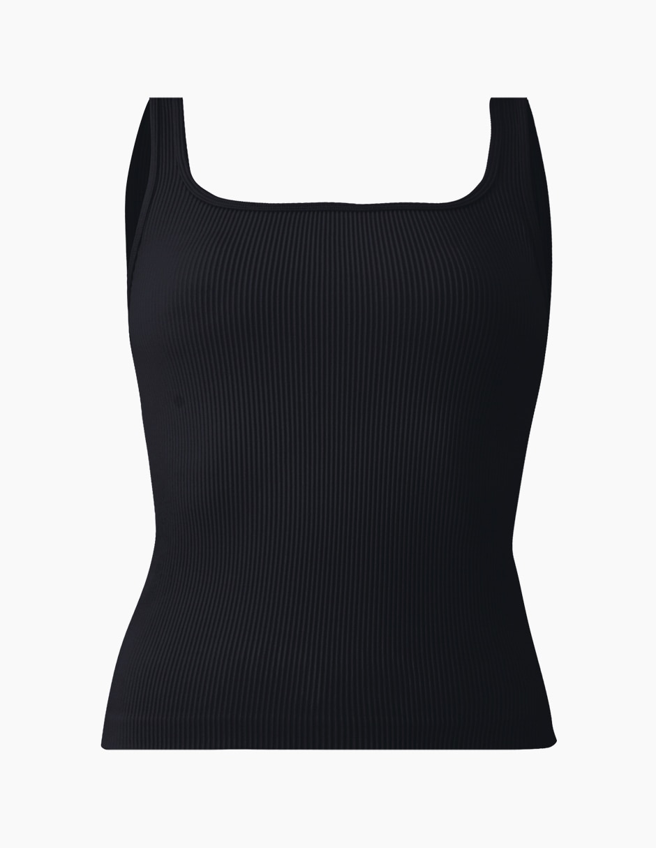 Top escote cuadrado tirante ancho 6