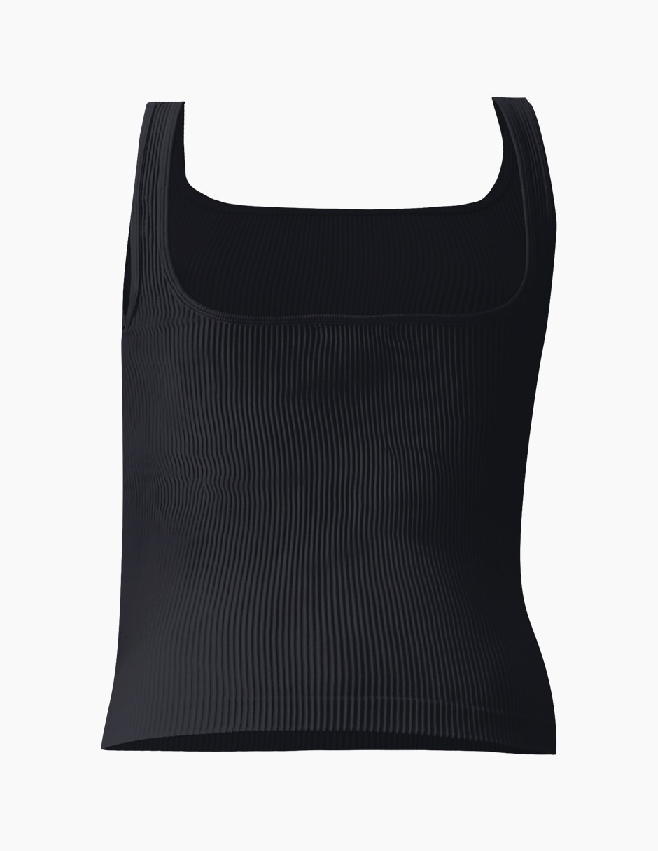 Top escote cuadrado tirante ancho 7