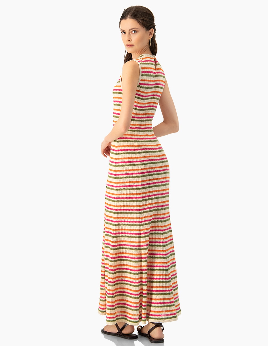 Vestido largo casual para mujer 2