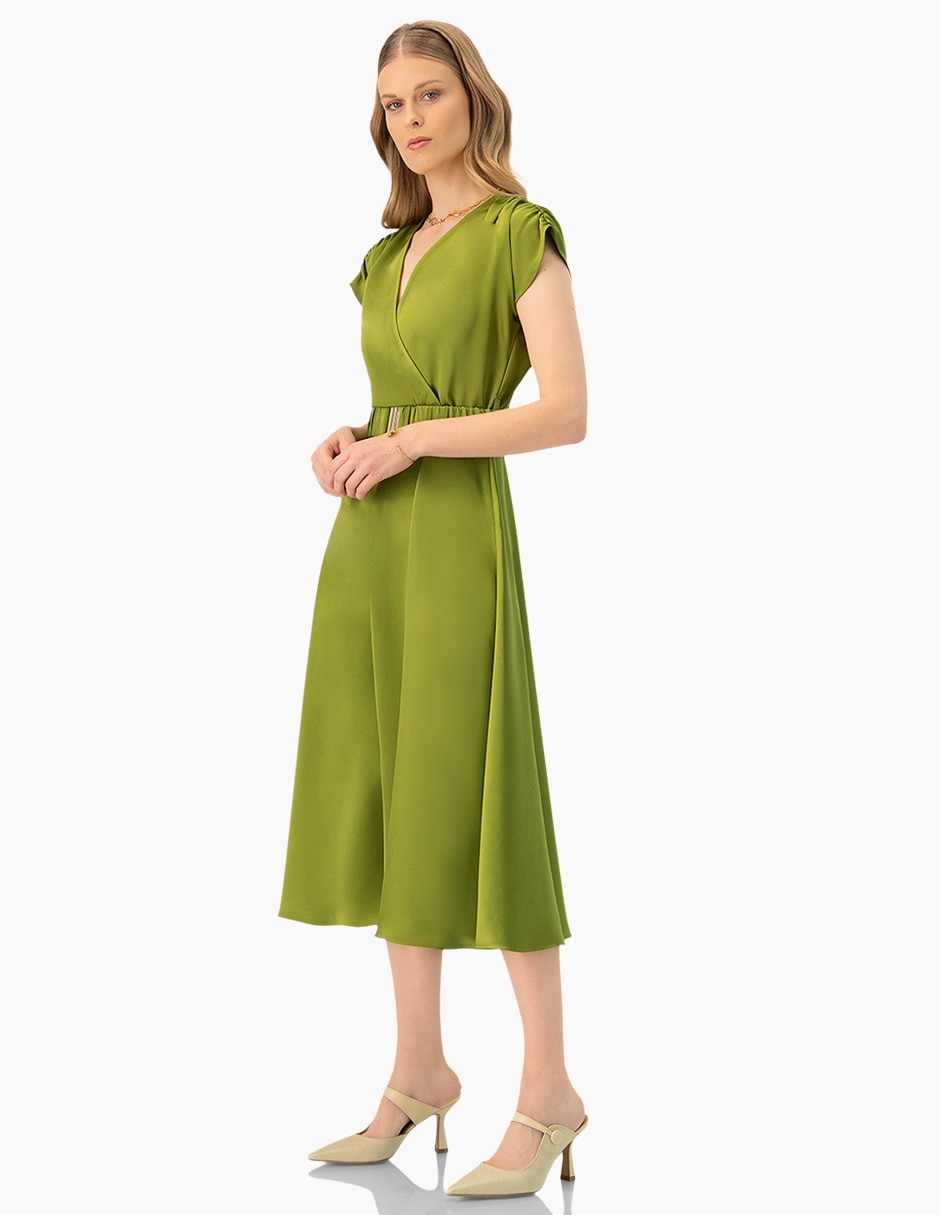 Vestido midi casual para mujer 3
