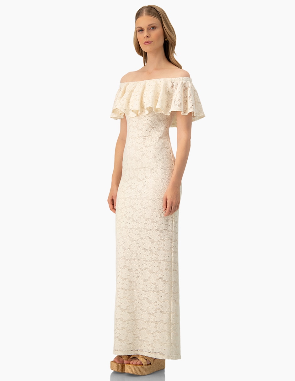 Vestido largo casual para mujer 3