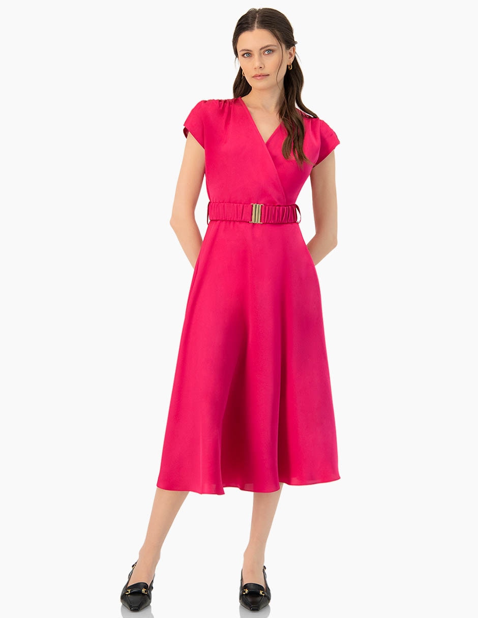 Vestido midi casual para mujer Vestido midi casual para mujer