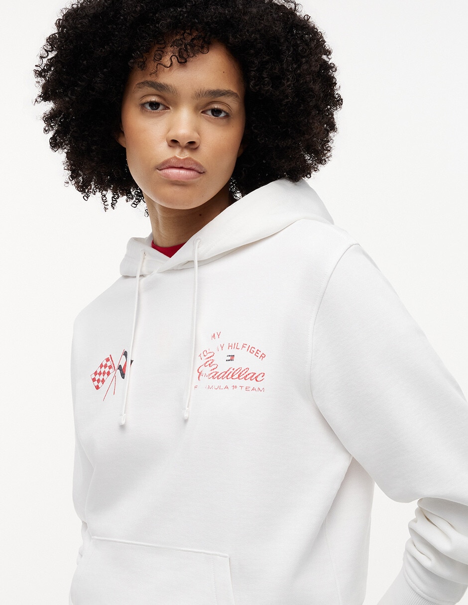 Sudadera con capucha Cadillac F1 para mujer 2