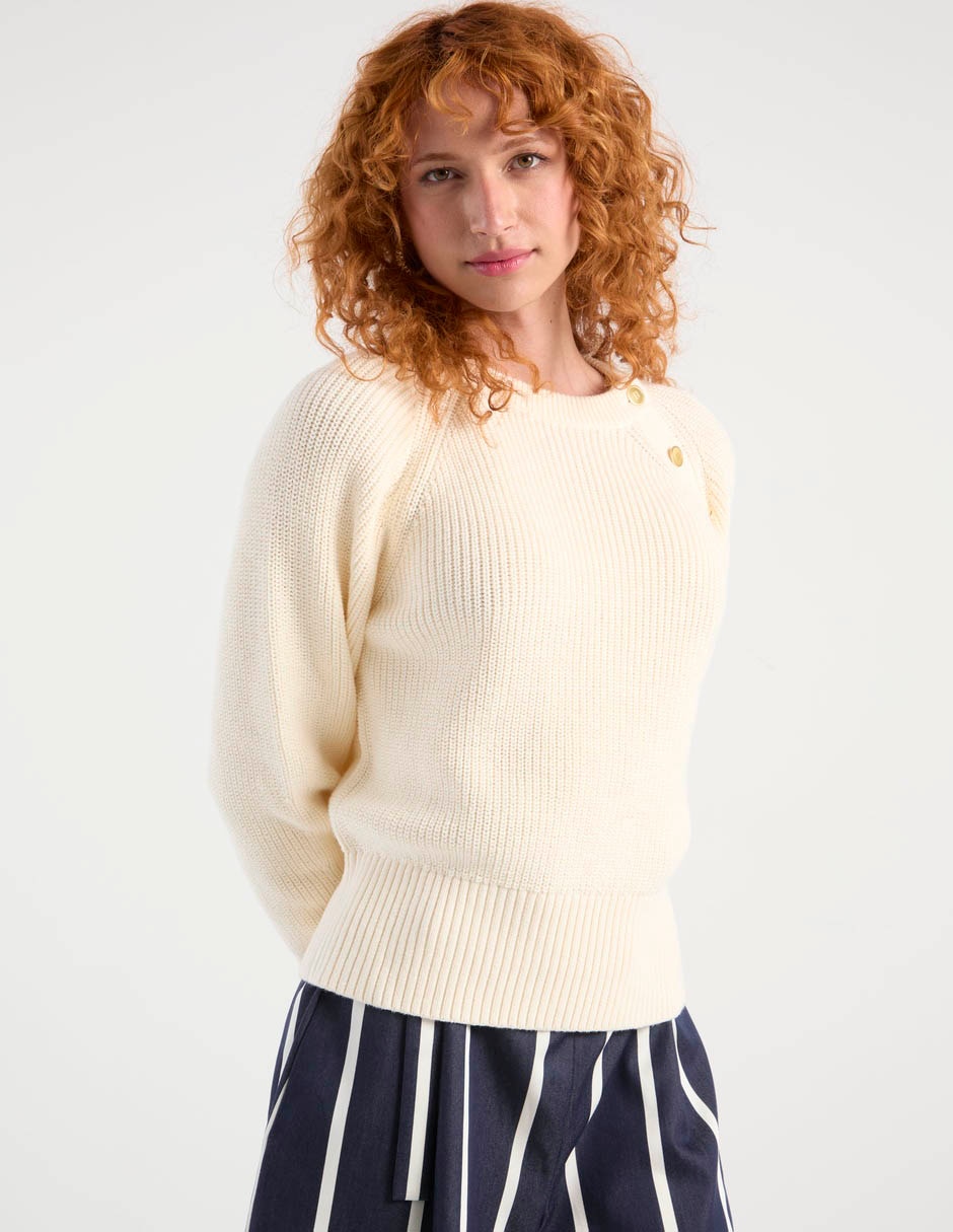 Suéter cuello redondo para mujer Suéter cuello redondo para mujer