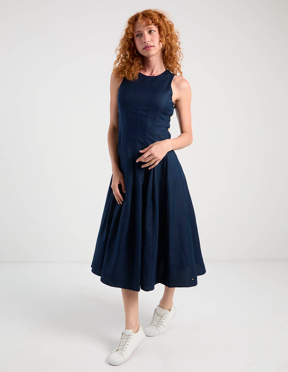 Vestido crop casual para mujer 2