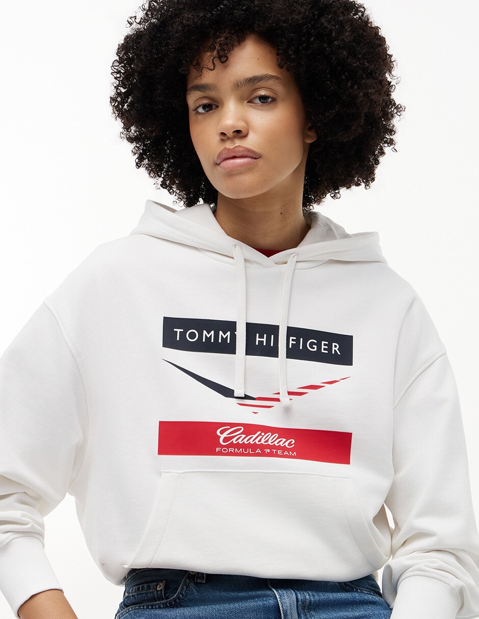 Sudadera con capucha Cadillac F1 para mujer 2