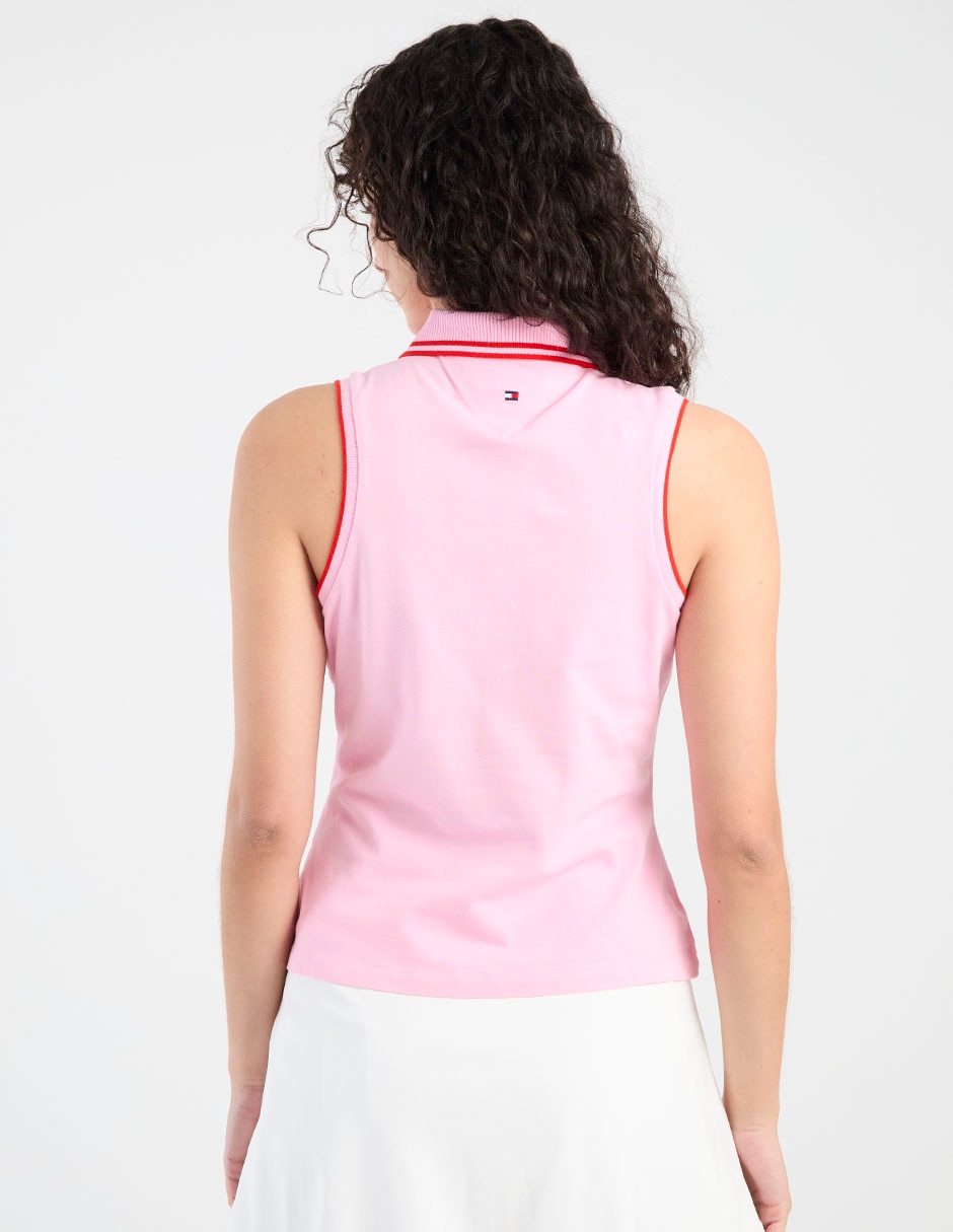Playera tipo polo para mujer 11