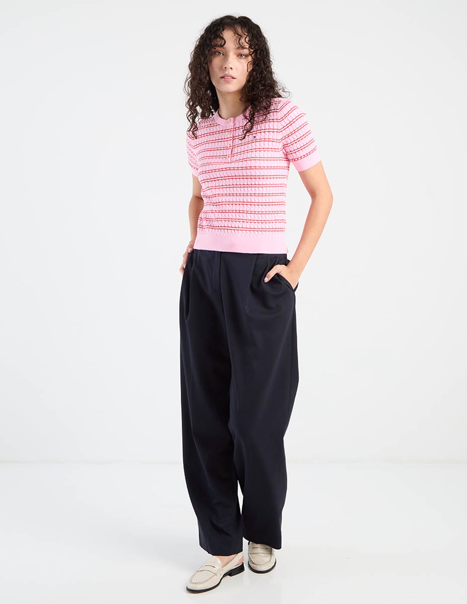 Suéter cuello redondo para mujer 3