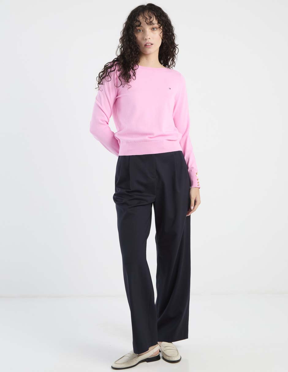 Suéter cuello redondo para mujer 3