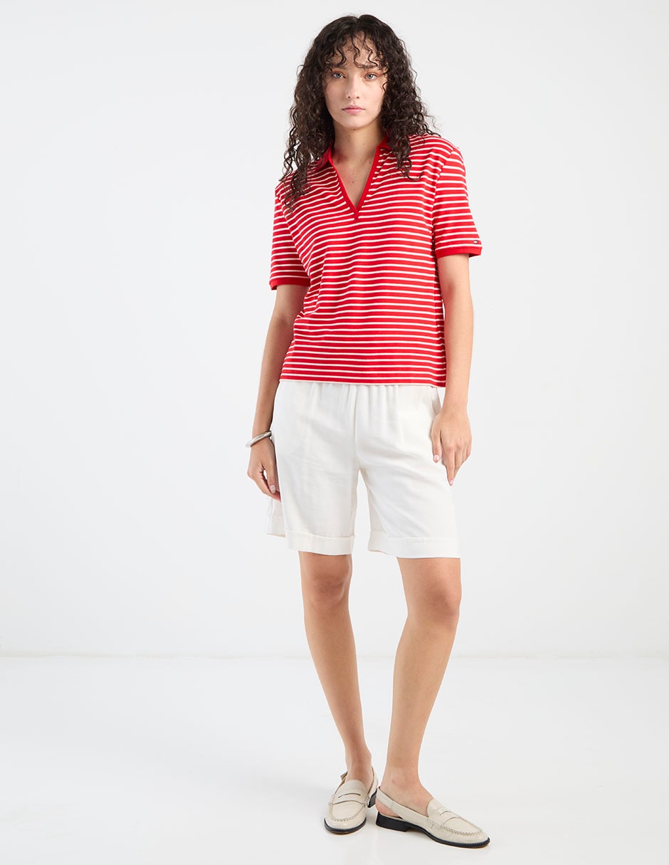 Playera tipo polo para mujer 3