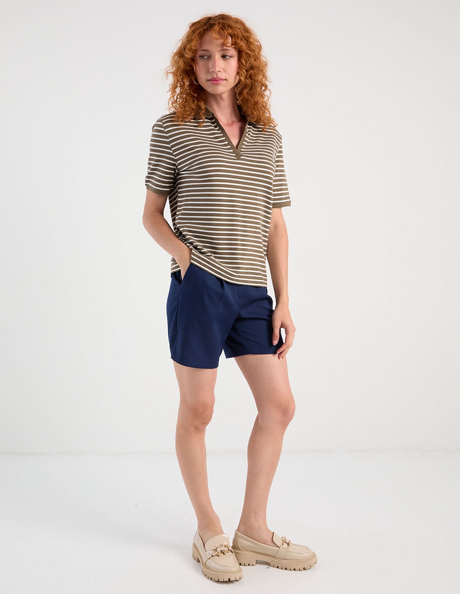 Playera tipo polo para mujer 3