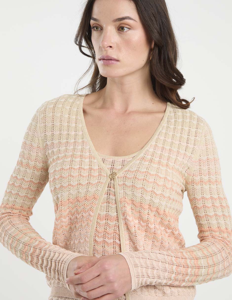 Suéter cuello V para mujer 5