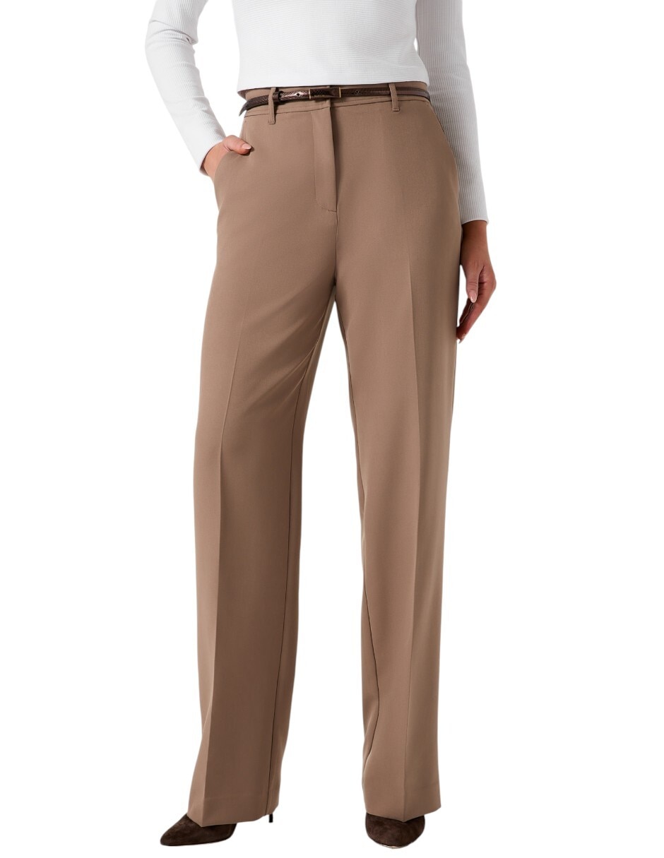 Pantalón recto para mujer