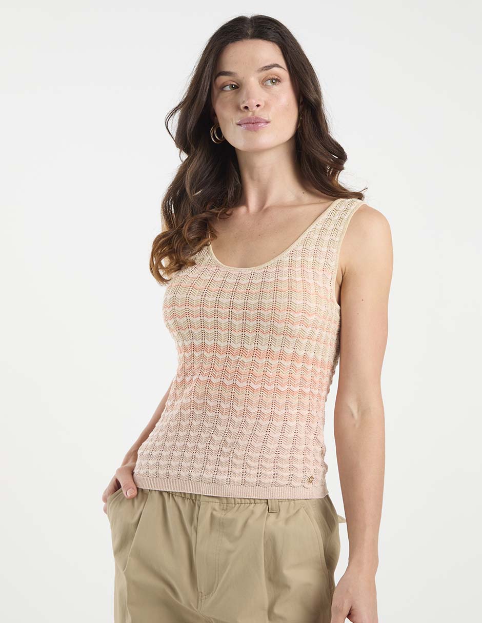 Top cuello redondo tirante ancho 2