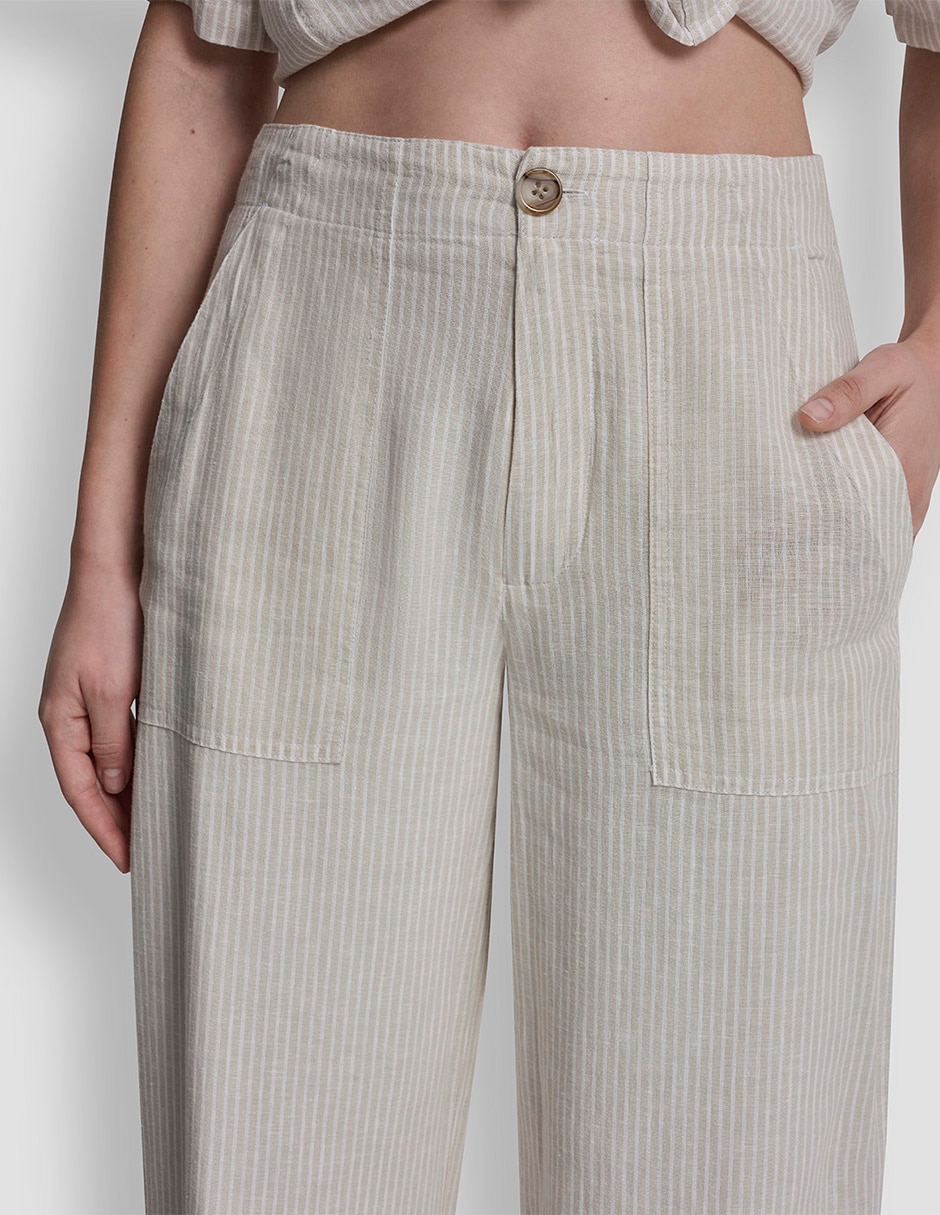 Pantalón wide leg para mujer 4