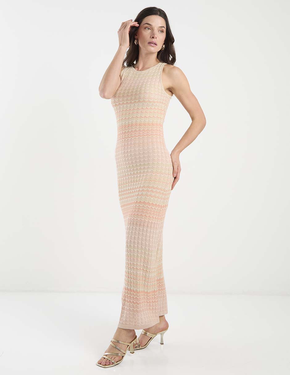 Vestido largo casual para mujer 3