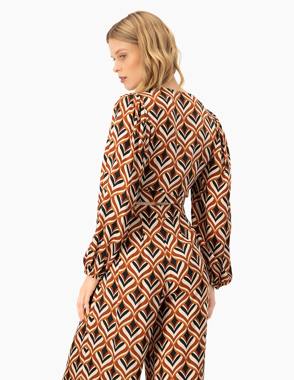 Blusa manga larga para mujer 9