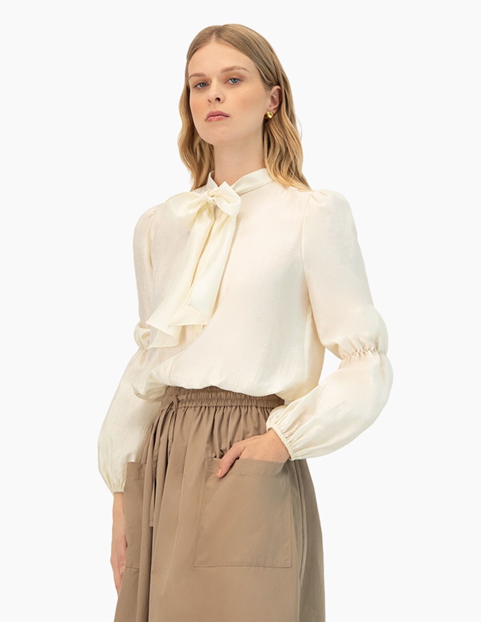 Blusa manga larga para mujer 3