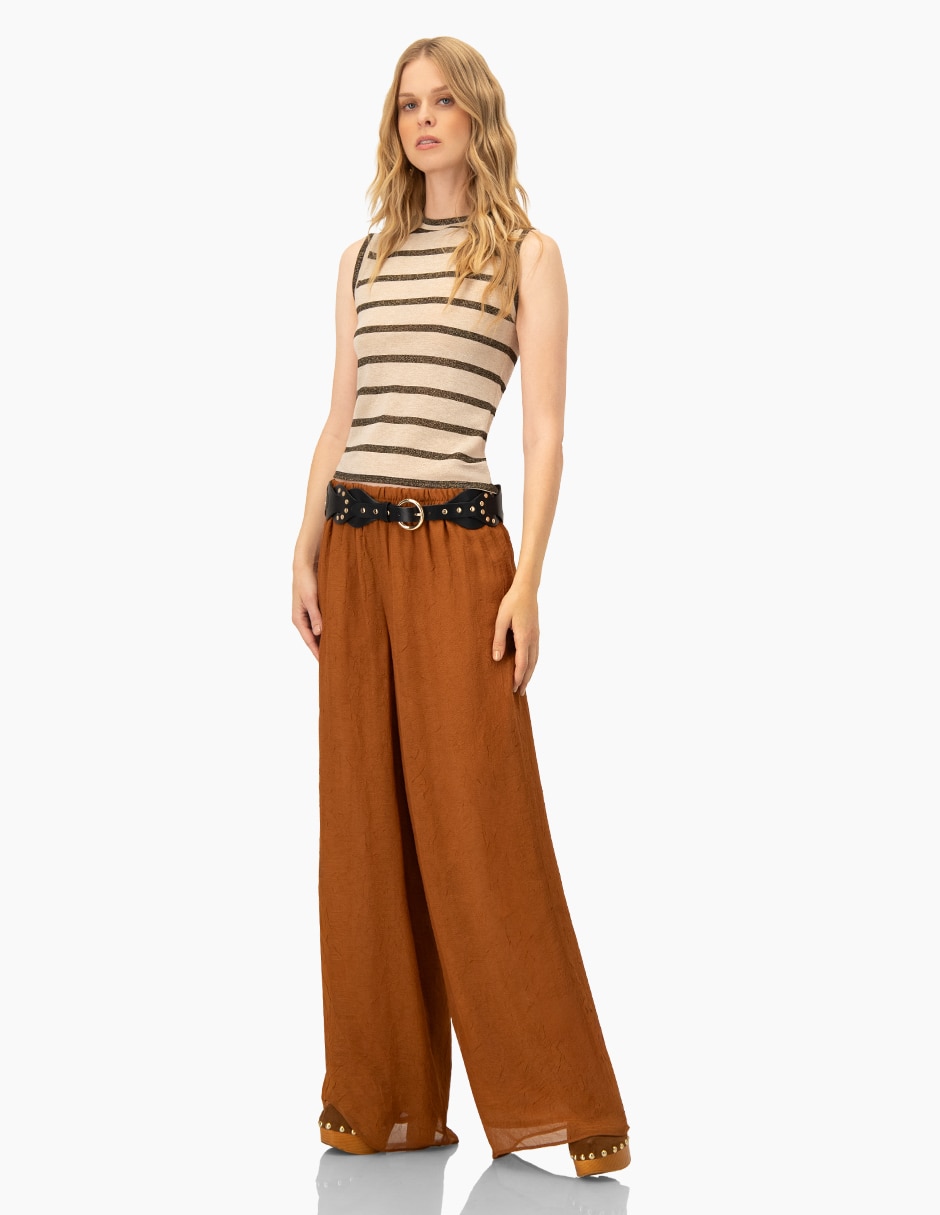 Pantalón amplio para mujer 5