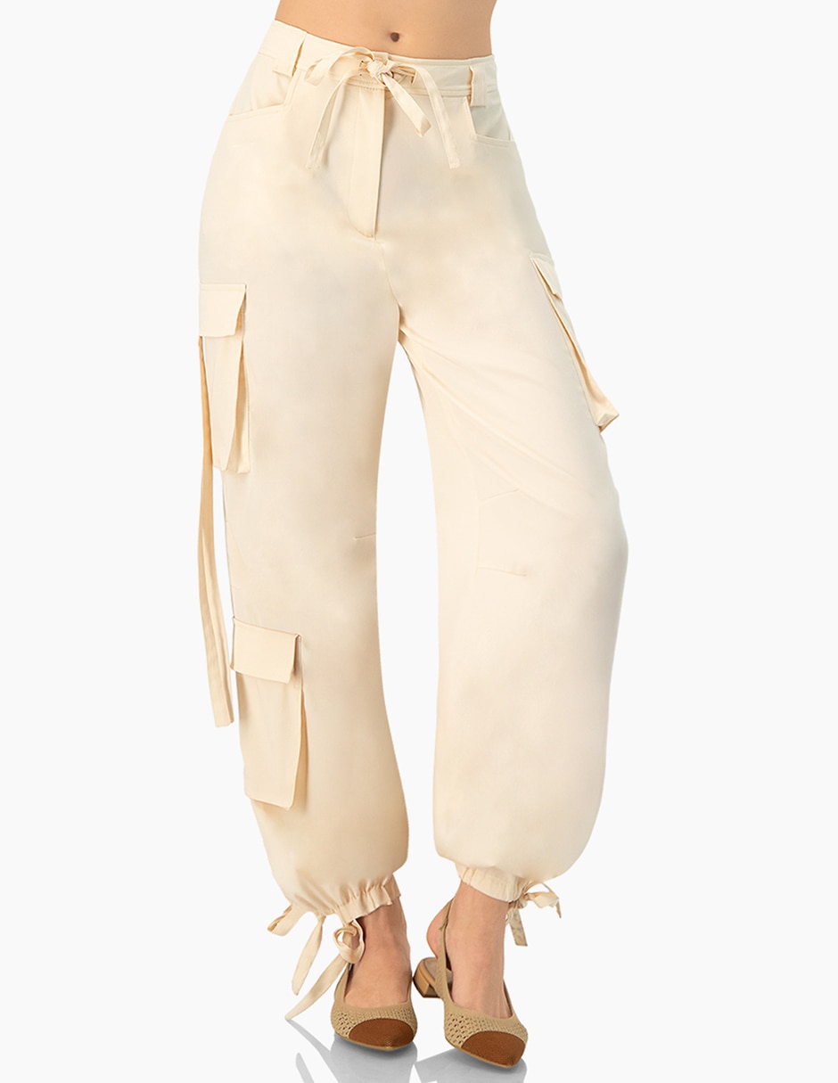 Pantalón cargo ivonne slim para mujer