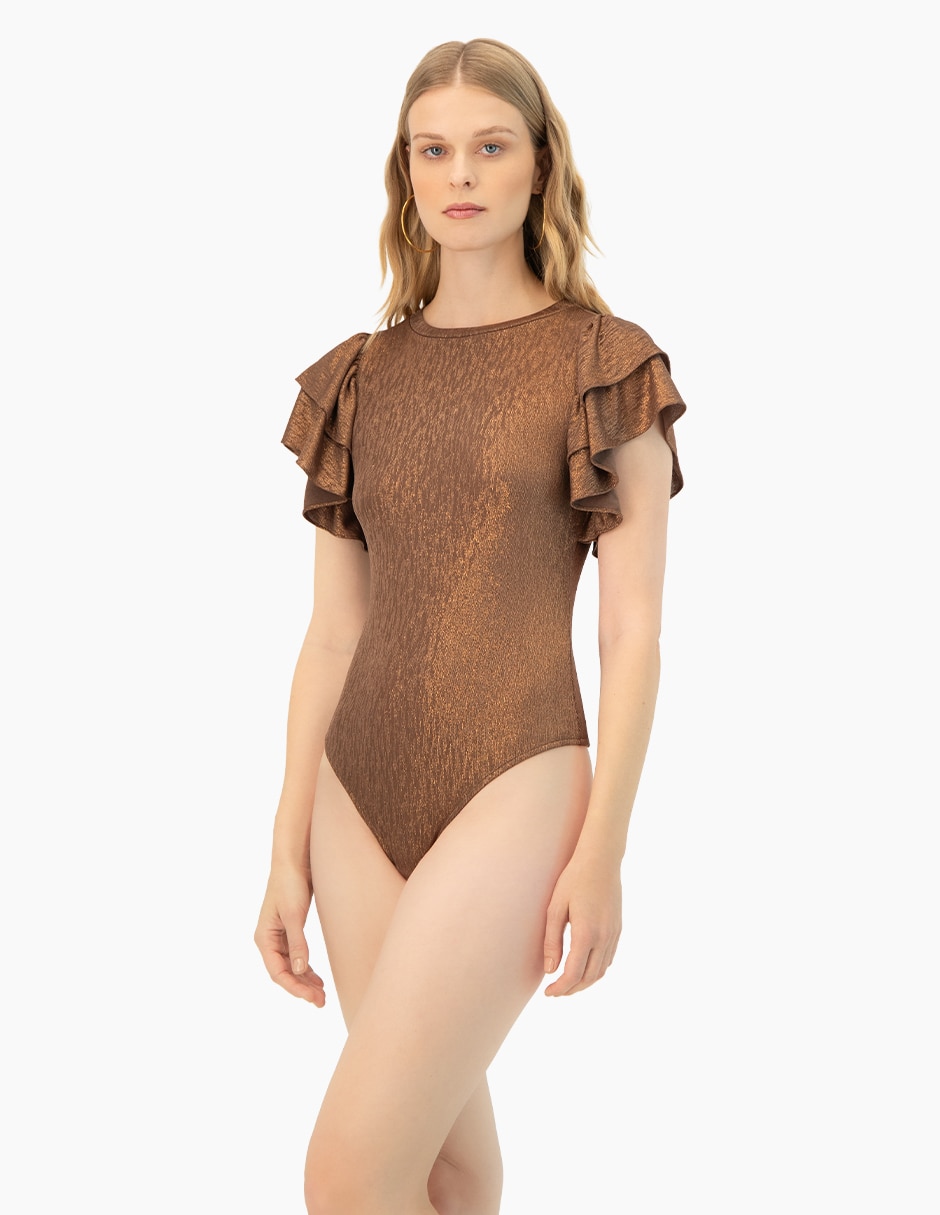 Body cuello redondo para mujer 2