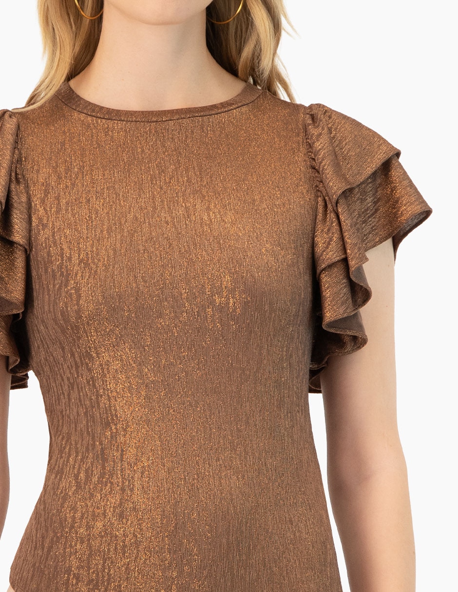 Body cuello redondo para mujer 5